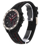Tag Heuer Formula 1 Ayrton Senna Limited Edition Black Dial Two Tone Rubber Strap Watch for Men - CAZ1019.FT8027 Authentic Buy Shop Now