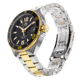 Tag Heuer Formula 1 Quartz Black Dial Two Tone Steel Strap Watch for Men - WAZ1121.BB0879 Authentic Buy Shop Now