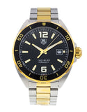 Tag Heuer Formula 1 Quartz Black Dial Two Tone Steel Strap Watch for Men - WAZ1121.BB0879 Authentic Buy Shop Now