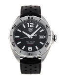 Tag Heuer Formula 1 Automatic Black Dial Black Rubber Strap Watch for Men - WAZ2113.FT8023 Authentic Buy Shop Now