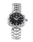Tag Heuer Link Quartz Diamonds Black Dial Silver Steel Strap Watch for Women - WAT1410.BA0954 Authentic Buy Shop Now