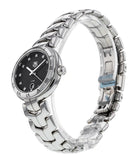 Tag Heuer Link Quartz Diamonds Black Dial Silver Steel Strap Watch for Women - WAT1410.BA0954 Authentic Buy Shop Now