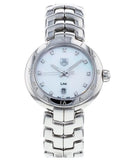 Tag Heuer Link Diamonds Mother of Pearl Dial Silver Steel Strap Watch for Women - WAT1417.BA0954 Authentic Buy Shop Now