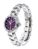 Tag Heuer Link Diamonds Purple Dial Silver Steel Strap Watch for Women - WAT1418.BA0954 Authentic Buy Shop Now