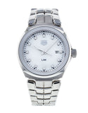 Tag Heuer Link Quartz Diamonds Mother of Pearl Dial Silver Steel Strap Watch for Women - WBC1312.BA0600 Authentic Buy Shop Now