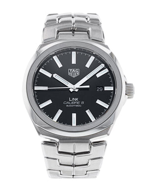 Tag Heuer Link Quartz Black Dial Silver Steel Strap Watch for Women - WBC2110.BA0603 Authentic Buy Shop Now