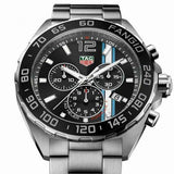 Tag Heuer Formula 1 Chronograph Black Dial Silver Steel Strap Watch for Men - CAZ101H.BA0842 Authentic Buy Shop Now