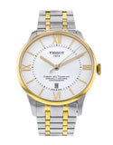 Tissot Chemin Des Tourelles Powermatic 80 Cosc Silver Dial Two Tone Steel Strap Watch For Men - T099.408.22.038.00 Authentic Buy Shop Now