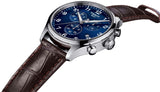 Tissot Chrono XL Classic Blue Dial Brown Leather Strap Watch For Men - T116.617.16.047.00 Authentic Buy Shop Now