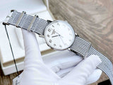 Tissot T Classic Everytime Medium White Dial Two Tone NATO Strap Watch for Women - T109.410.18.032.00 Authentic Buy Shop Now
