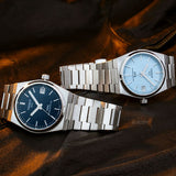 Tissot PRX Powermatic 80 Ice Blue Dial Silver Steel Strap Watch for Men - T137.207.11.351.00 Authentic Buy Shop Now
