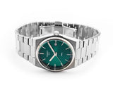 Tissot PRX Green Dial Silver Steel Strap Watch For Men - T137.410.11.091.00 Authentic Buy Shop Now