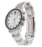 Tissot Quickster Chronograph Silver Dial Watch For Men - T095.417.11.037.00 Authentic Buy Shop Now
