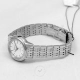 Tissot T Classic Carson Automatic White Dial Silver Steel Strap Watch For Women - T085.207.11.011.00 Authentic Buy Shop Now