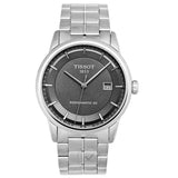 Tissot Luxury Powermatic 80 Grey Dial Silver Steel Strap Watch for Men - T086.407.11.061.00 Authentic Buy Shop Now