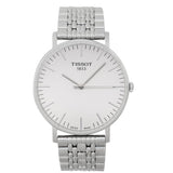 Tissot T Classic Everytime Large White Dial Silver Steel Strap Watch for Men - T109.610.11.031.00 Authentic Buy Shop Now