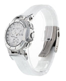 Tissot T Race Lady Chronograph White Dial White Rubber Strap Watch for Women - T048.217.17.017.00 Authentic Buy Shop Now