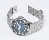 Tissot Seastar 1000 Powermatic 80 Blue Dial SIlver Mesh Bracelet Watch For Men - T120.407.11.041.02 Authentic Buy Shop Now