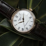 Tissot T Classic Carson Powermatic 80 White Dial Brown Leather Strap Watch for Men - T085.407.36.013.00 Authentic Buy Shop Now