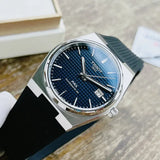 Tissot PRX Powermatic 80 Blue Dial Black Rubber Strap Watch for Men - T137.407.17.041.00 Authentic Buy Shop Now