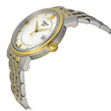Tissot T Classic Bridgeport Quartz Silver Dial Two Tone Mesh Bracelet Watch For Men - T097.410.22.036.00 Authentic Buy Shop Now
