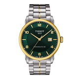 Tissot Luxury Powermatic 80 Green Dial Silver Steel Strap Watch For Men - T086.407.22.097.00 Authentic Buy Shop Now