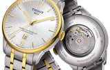 Tissot Chemin Des Tourelles Powermatic 80 Lady Silver Dial Two Tone Steel Strap Watch For Women - T099.207.22.037.00 Authentic Buy Shop Now