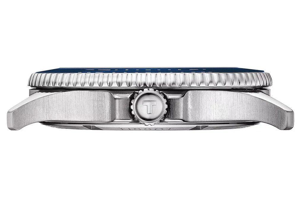 Tissot Seastar 1000 Blue Dial Silver Steel Strap Watch For Men - T120.410.11.041.00 Authentic Buy Shop Now