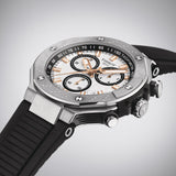 Tissot T Race Chronograph White Dial Black Rubber Strap Watch For Men - T141.417.17.011.00 Authentic Buy Shop Now