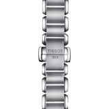 Tissot T Wave Black Dial Two Tone Steel Strap Watch For Women - T023.210.11.056.00 Authentic Buy Shop Now