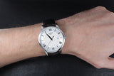 Tissot T Classic Tradition Silver Dial Brown Leather Strap Watch For Men - T063.610.16.038.00 Authentic Buy Shop Now