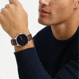 Tommy Hilfiger Chase Chronograph Grey Dial Brown Leather Strap Watch For Men - 1791487 Authentic Buy Shop Now