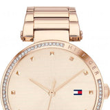 Tommy Hilfiger Lynn Quartz Rose Gold Dial Rose Gold Steel Strap Watch For Women - 1782237 Authentic Buy Shop Now