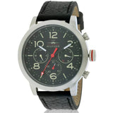 Tommy Hilfiger Jake Chronograph Black Dial Black Leather Strap Watch for Men - 1791232 Authentic Buy Shop Now