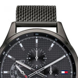 Tommy Hilfiger Shawn Chronograph Quartz Grey Dial Grey Mesh Bracelet Watch for Men - 1791613 Authentic Buy Shop Now