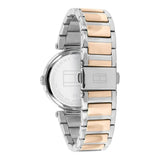 Tommy Hilfiger Lynn Quartz White Dial Two Tone Steel Strap Watch For Women - 1782236 Authentic Buy Shop Now