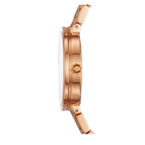 Tory Burch Reva Rose Gold Dial Rose Gold Steel Strap Watch for Women - TBW4028 Authentic Buy Shop Now