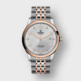 Tudor 1926 Automatic Diamonds Silver Dial Two Tone Steel Strap Watch for Men - M91651-0002 Authentic Buy Shop Now