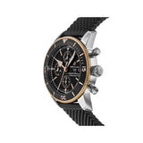 Breitling Superocean Heritage Chronograph 44 Black Dial Black Mesh Bracelet Watch for Men - U13313121B1S1 Authentic Buy Shop Now