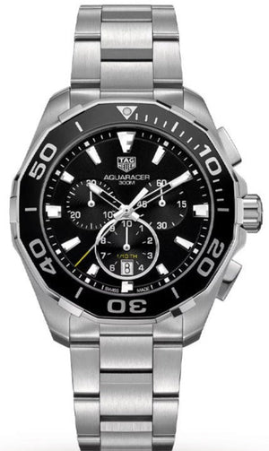 Tag Heuer Aquaracer Black Dial Watch for Men - CAY111A.BA0927 Authentic Buy Shop Now