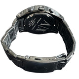 Armani Exchange Chronograph Black Dial Black Steel Strap Watch for Men - AX1058 Authentic Buy Shop Now