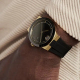 Movado Bold Fusion Black Dial Black Silicone Strap Watch for Men - 3600622 Authentic Buy Shop Now