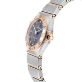 Omega Constellation Quartz Diamonds Blue Dial Two Tone Steel Strap Watch for Women - 131.20.25.60.53.002 Authentic Buy Shop Now