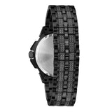 Bulova Octova Chronograph Black Crystal Dial Black Steel Strap Watch for Men - 98C134 Authentic Buy Shop Now