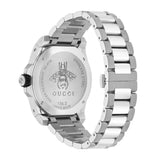 Gucci Dive Quartz Black Dial Silver Steel Strap Watch For Men - YA136221 Authentic Buy Shop Now