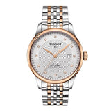 Tissot Le Locle Powermatic 80 Silver Dial Two Tone Steel Strap Watch For Men - T006.407.22.036.01 Authentic Buy Shop Now