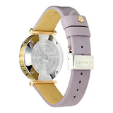 Versace V-Twist Quartz Purple Dial Purple Leather Strap Watch for Women - VELS00219 Authentic Buy Shop Now