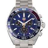 Tag Heuer Formula 1 Red Bull Racing Chronograph Blue Dial Silver Steel Strap Watch for Men - CAZ101AK.BA0842 Authentic Buy Shop Now