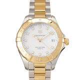 Tag Heuer Aquaracer White Mother of Pearl Dial Watch for Women - WBD1322.BB0320 Authentic Buy Shop Now