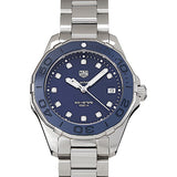 Tag Heuer Aquaracer Diamonds Blue Dial Silver Steel Strap Watch for Women - WAY131L.BA0748 Authentic Buy Shop Now